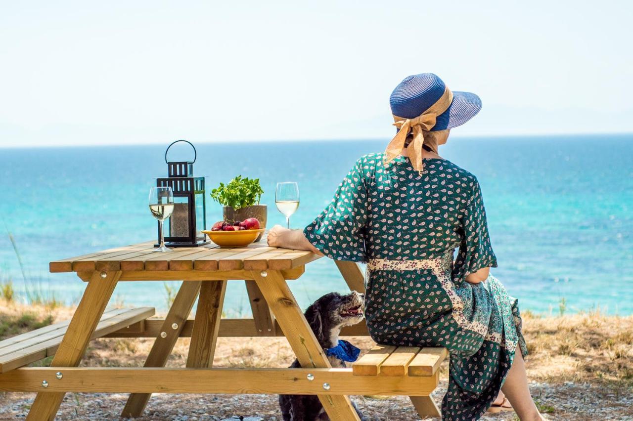 Summerday Villa Private Beach Неа-Іраклія Екстер'єр фото
